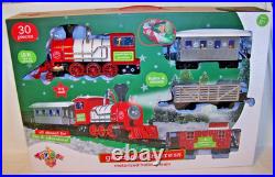 Geoffrey Toy Box Express Motorized Holiday Train Set Christmas