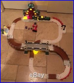 Geotrax Train Christmas In ToyTown Toy Town RC Remote Control Set Holiday Santa