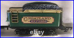 Greatland Express Train Collectible Set. Tested Works. Missing Pine Tree Freight