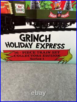 Grinch Holiday Express Train Set (36 Pieces) Collector's Edition Series 1 Tested