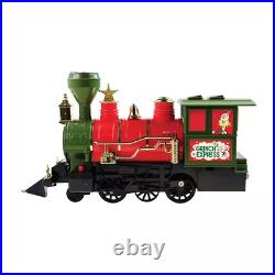 Grinch Train Set And 20 Ft Track Indoor Christmas Decorations For Home Clearance