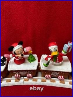 HALLMARK 2016 DISNEY CHRISTMAS EXPRESS TRAIN COMPLETE SET WithTRACKS NEW WithO TAGS