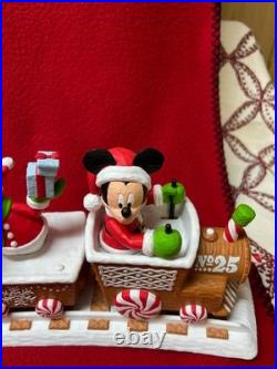 HALLMARK 2016 DISNEY CHRISTMAS EXPRESS TRAIN COMPLETE SET WithTRACKS NEW WithO TAGS