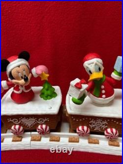 HALLMARK 2016 DISNEY CHRISTMAS EXPRESS TRAIN COMPLETE SET WithTRACKS NEW WithO TAGS