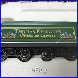 HAWTHORNE VILLAGE Thomas Kinkade's Christmas Train Express Complete Set