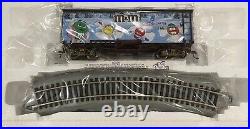 HAWTHORN VILLAGE M&M HOLIDAY EXPRESS CHRISTMAS ELECTRIC TRAIN 18 Car set