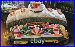 HOLIDAY EXPRESS Animated Christmas Train Set 380 New Bright 1996 LImited Edition