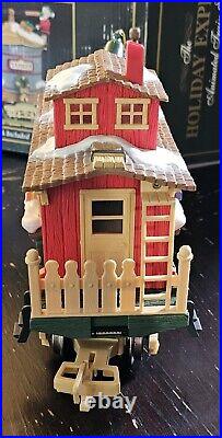 HOLIDAY EXPRESS Animated Christmas Train Set 380 New Bright 1996 LImited Edition