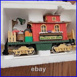 HOLIDAY EXPRESS Animated Christmas Train Set New Bright Vintage Complete Set