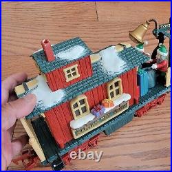 HOLIDAY EXPRESS Animated Christmas Train Set New Bright Vintage Complete Set
