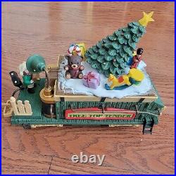 HOLIDAY EXPRESS Animated Christmas Train Set New Bright Vintage Complete Set