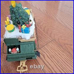 HOLIDAY EXPRESS Animated Christmas Train Set New Bright Vintage Complete Set