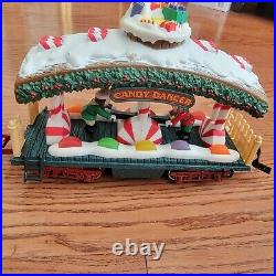 HOLIDAY EXPRESS Animated Christmas Train Set New Bright Vintage Complete Set