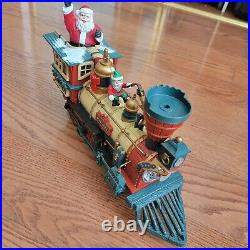 HOLIDAY EXPRESS Animated Christmas Train Set New Bright Vintage Complete Set