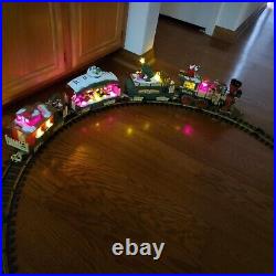 HOLIDAY EXPRESS Animated Christmas Train Set New Bright Vintage Complete Set