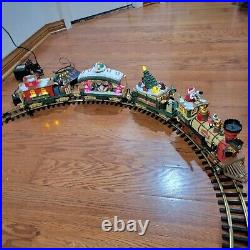 HOLIDAY EXPRESS Animated Christmas Train Set New Bright Vintage Complete Set