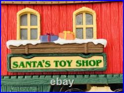 HOLIDAY EXPRESS Animated Christmas Train Set & Post Office Car New Bright HOLIDAY EXPRESS Animated Christmas Train Set & Post Office Car New Bright