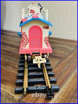 HOLIDAY EXPRESS Animated Christmas Train Set & Post Office Car New Bright HOLIDAY EXPRESS Animated Christmas Train Set & Post Office Car New Bright