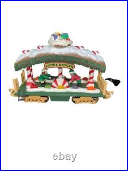 HOLIDAY EXPRESS Animated Christmas Vintage Train Set #380 New Bright 1990s FRESP