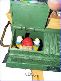 HOLIDAY EXPRESS Animated Christmas Vintage Train Set #380 New Bright 1990s FRESP