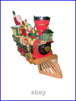 HOLIDAY EXPRESS Animated Christmas Vintage Train Set #380 New Bright 1990s FRESP