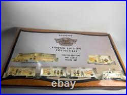HO Harley Davidson Christmas Train Set 97921-03V Limited Edition Tested Working