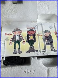 HO Harley Davidson Christmas Train Set 97921-03V Limited Edition Tested Working