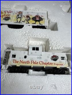 HO Harley Davidson Christmas Train Set 97921-03V Limited Edition Tested Working