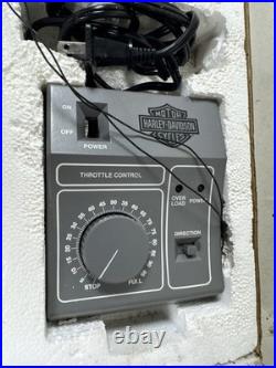 HO Harley Davidson Christmas Train Set 97921-03V Limited Edition Tested Working