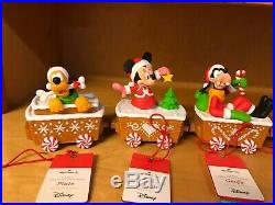 Hallmark 2016 Disney CHRISTMAS EXPRESS Train / New & Complete Set! / with tags