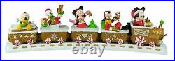 Hallmark 2016 Disney Christmas Express Collector's Train Set Mickey Minnie NEW