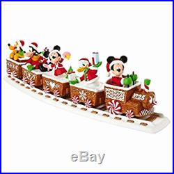 Hallmark 2016 Disney Christmas Express Train Musical Set of 6 Including Track