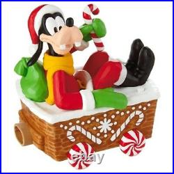 Hallmark 2016 Disney Christmas Express Train Set + Tracks Mickey Minnie NEW