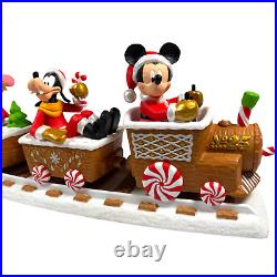 Hallmark Disney Christmas Express Gingerbread Train Tracks 2016 Complete Set