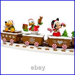 Hallmark Disney Christmas Express Gingerbread Train Tracks 2016 Complete Set
