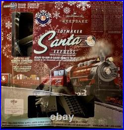 Hallmark TOYMAKER SANTA EXPRESS Train Set for PARTS withExceptions-See Description