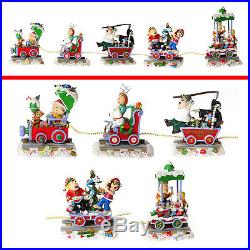 Hamilton Collection Family Guy Christmas Train Sculpture Set X 5 Limited Ed 2006