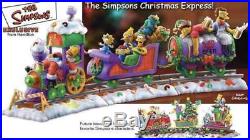 Hamilton Simpsons Christmas Express Train Set 18 Pieces