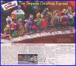 Hamilton Simpsons Christmas Express Train Set 18 Pieces