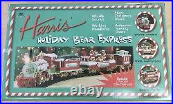 Harris Holiday Bear Express Train Set #177 Sawing Bears, Sounds & Music