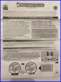 Hawthorne PEANUTS Christmas Village, SNOOPY TRAIN HO Set, Working Controls 2011