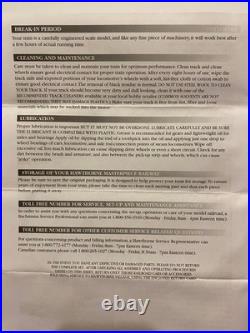 Hawthorne PEANUTS Christmas Village, SNOOPY TRAIN HO Set, Working Controls 2011