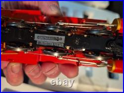 Hawthorne Village BUDWEISER Holiday Express Steam Engine Train Set With Track