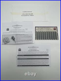 Hawthorne Village Budweiser Holiday Express Train Lot New Open Box With COA's