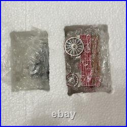 Hawthorne Village Budweiser Holiday Express Train Set Clydesdales NICE See Pics