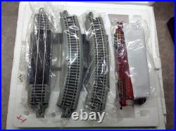 Hawthorne Village Budweiser Holiday Express Train Set with Tracks & COA UNTESTED