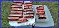 Hawthorne Village Budweiser Train Locomotive Tender Set+16 Dif Cars and Caboose
