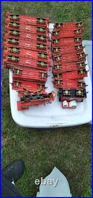 Hawthorne Village Budweiser Train Locomotive Tender Set+16 Dif Cars and Caboose