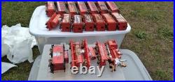 Hawthorne Village Budweiser Train Locomotive Tender Set+16 Dif Cars and Caboose