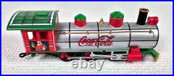 Hawthorne Village Coca Cola Chirstmas Train and Accessories Set